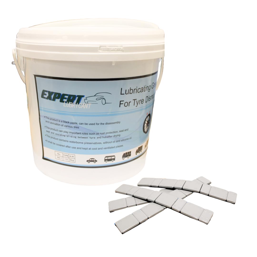 Seau de Graisse pour Pneus – Lubrifiant Spécial Montage et Démontage | Facilite l’Installation, Réduit les Frictions et Protège les Jantes (Seau de Graisse pour Pneus 2 kg)